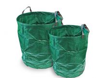 Saco de basura reutilizable para césped y jardín